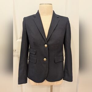 J.Crew Navy Schoolboy Blazer